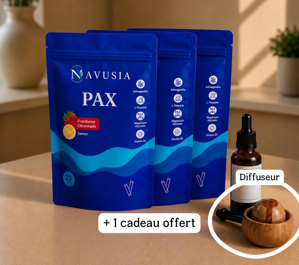 NAVUSIA PAX – Cure Équilibre | 3 mois : 2+1 offert · 60 sticks